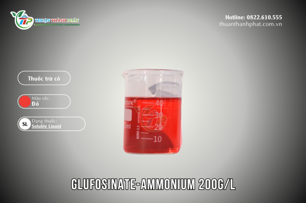 Thuốc trừ cỏ GLUFOSINATE AMMONIUM 200G/L