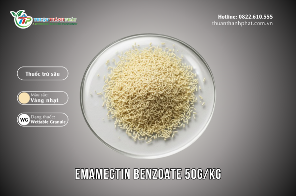 Thuốc trừ sâu EMAMECTIN BENZOATE 50G/KG