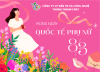 Chúc mừng ngày quốc tế phụ nữ 08/3